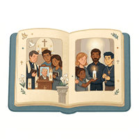 Memorial guestbook